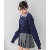 2枚襟ケーブルカーデ | RETRO GIRL | 詳細画像16 