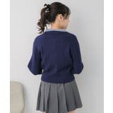 2枚襟ケーブルカーデ | RETRO GIRL | 詳細画像17 