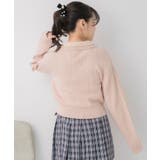 2枚襟ケーブルカーデ | RETRO GIRL | 詳細画像25 