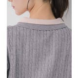 2枚襟ケーブルカーデ | RETRO GIRL | 詳細画像28 