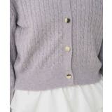 2枚襟ケーブルカーデ | RETRO GIRL | 詳細画像30 