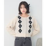 ハートアーガイルNTカーデ | RETRO GIRL | 詳細画像16 