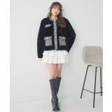 ツイードポケットFファーJK | RETRO GIRL | 詳細画像22 