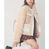 BEG0 | ツイードポケットFファーJK | RETRO GIRL