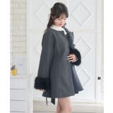 2wayファー襟付リボンコート | RETRO GIRL | 詳細画像15 