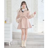 2wayファー襟付リボンコート | RETRO GIRL | 詳細画像21 