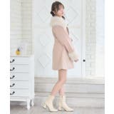 2wayファー襟付リボンコート | RETRO GIRL | 詳細画像22 