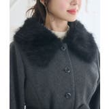 2wayファー襟付リボンコート | RETRO GIRL | 詳細画像29 