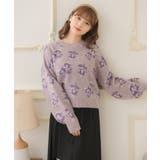 P/PPL | 花柄ニット | RETRO GIRL