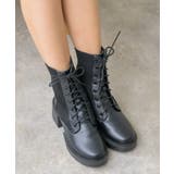 レースアップニットブーツ 【Emsexcite】靴/ブーツ/秋冬 | RETRO GIRL | 詳細画像3 