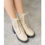 レースアップニットブーツ 【Emsexcite】靴/ブーツ/秋冬 | RETRO GIRL | 詳細画像5 