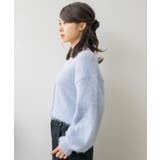シャギーショートカーデニットカーディガン フワフワニット モテニット | RETRO GIRL | 詳細画像28