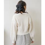 シャギーショートカーデニットカーディガン フワフワニット モテニット | RETRO GIRL | 詳細画像4