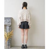 モノグラム柄シャギーNTSET Emsexcite ニットキャミソール＆カーディ… | RETRO GIRL | 詳細画像13 