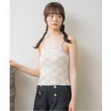 モノグラム柄シャギーNTSET Emsexcite ニットキャミソール＆カーディ… | RETRO GIRL | 詳細画像17 