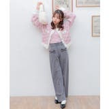 モノグラム柄シャギーNTSET Emsexcite ニットキャミソール＆カーディ… | RETRO GIRL | 詳細画像2 