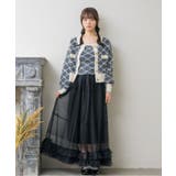 モノグラム柄シャギーNTSET Emsexcite ニットキャミソール＆カーディ… | RETRO GIRL | 詳細画像29 