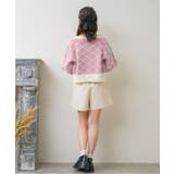 モノグラム柄シャギーNTSET Emsexcite ニットキャミソール＆カーディ… | RETRO GIRL | 詳細画像6 