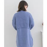 ケーブルチュニックNTSET Emsexcite ニットワンピース＆カーディガン | RETRO GIRL | 詳細画像10 