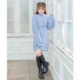 ケーブルチュニックNTSET Emsexcite ニットワンピース＆カーディガン | RETRO GIRL | 詳細画像2 