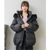 Fファー付中綿コート Emsexcite フェイクファー | RETRO GIRL | 詳細画像24 