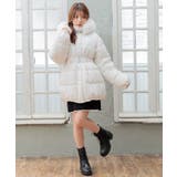 Fファー付中綿コート Emsexcite フェイクファー | RETRO GIRL | 詳細画像3 