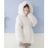 Fファー付中綿コート Emsexcite フェイクファー | RETRO GIRL | 詳細画像34 