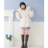 Fファー付中綿コート Emsexcite フェイクファー | RETRO GIRL | 詳細画像4 