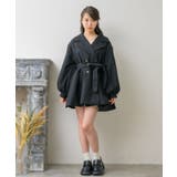 ウエストリボンコート 【秋冬先行予約】ハーフコート トレンチコート | RETRO GIRL | 詳細画像20 