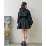 ウエストリボンコート 【秋冬先行予約】ハーフコート トレンチコート | RETRO GIRL | 詳細画像23 