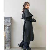 ビット付ケープコート Emsexcite 【秋冬先行予約】ロングコート | RETRO GIRL | 詳細画像20 