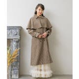 ビット付ケープコート Emsexcite 【秋冬先行予約】ロングコート | RETRO GIRL | 詳細画像26 