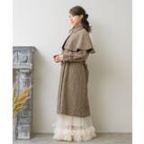 ビット付ケープコート Emsexcite 【秋冬先行予約】ロングコート | RETRO GIRL | 詳細画像28 