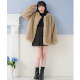 2wayFファーJK Emsexcite フェイクファージャケット | RETRO GIRL | 詳細画像17