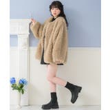 2wayFファーJK Emsexcite フェイクファージャケット | RETRO GIRL | 詳細画像18