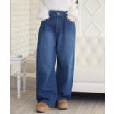 BLU0 | ヴィンテージデニムPT | RETRO GIRL