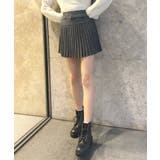 BLK1 | 細プリーツミニSK | RETRO GIRL