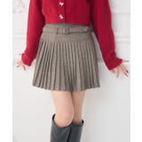 BRN0 | 細プリーツミニSK | RETRO GIRL