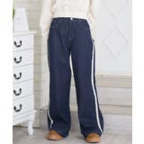 レースデザインデニムPT | RETRO GIRL | 詳細画像6 