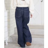 レースデザインデニムPT | RETRO GIRL | 詳細画像8 