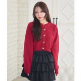 リボン釦ヴィンテージカーデ | RETRO GIRL | 詳細画像18 