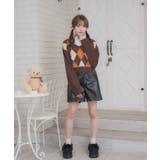 シャツ襟付きアーガイルNTPO | RETRO GIRL | 詳細画像21 