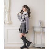 シャツ襟付きアーガイルNTPO | RETRO GIRL | 詳細画像8 