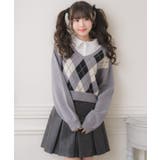 シャツ襟付きアーガイルNTPO | RETRO GIRL | 詳細画像9 