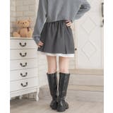 裾レイヤードミニSK | RETRO GIRL | 詳細画像8 