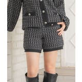 【セットアップ対応】ニットショートパンツ | RETRO GIRL | 詳細画像1