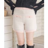 PNK0 | 【セットアップ対応】ニットショートパンツ | RETRO GIRL