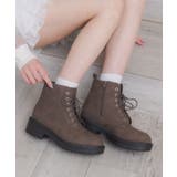 BRN0 | レースアップブーツ | RETRO GIRL