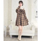 リボンチェックミニOP | RETRO GIRL | 詳細画像4 