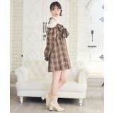 リボンチェックミニOP | RETRO GIRL | 詳細画像5 